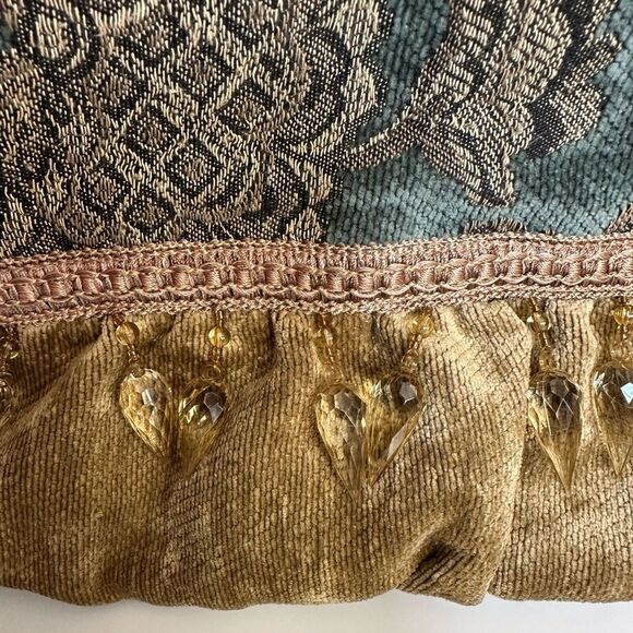 Vintage Sharif Tapestry Shoulder Bag with Beaded Tassels - Picture 8 of 16